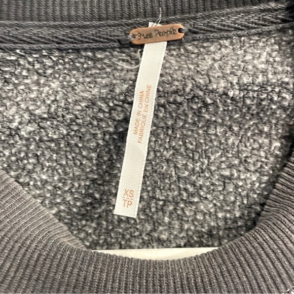 Free People Look Ahead Sweatshirt: Size XS - Picture 4 of 5